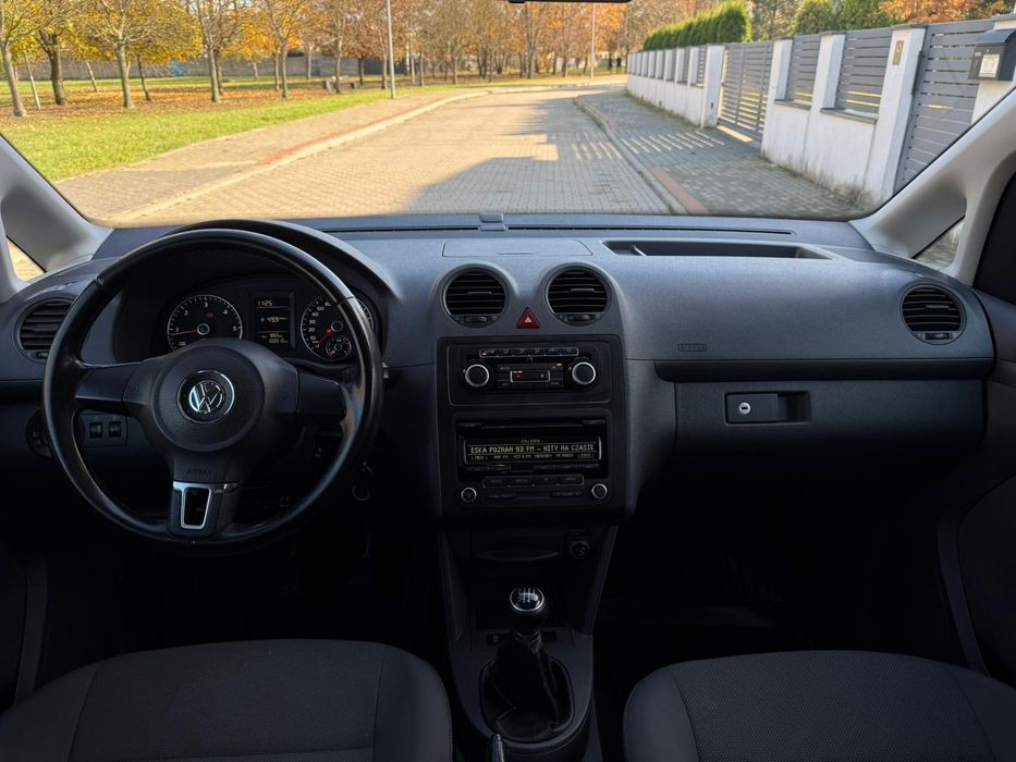 VW Caddy 1,6 TDI Salon Polska! Tylko 109tys.km! Bezwypadkowy! Zadbany!