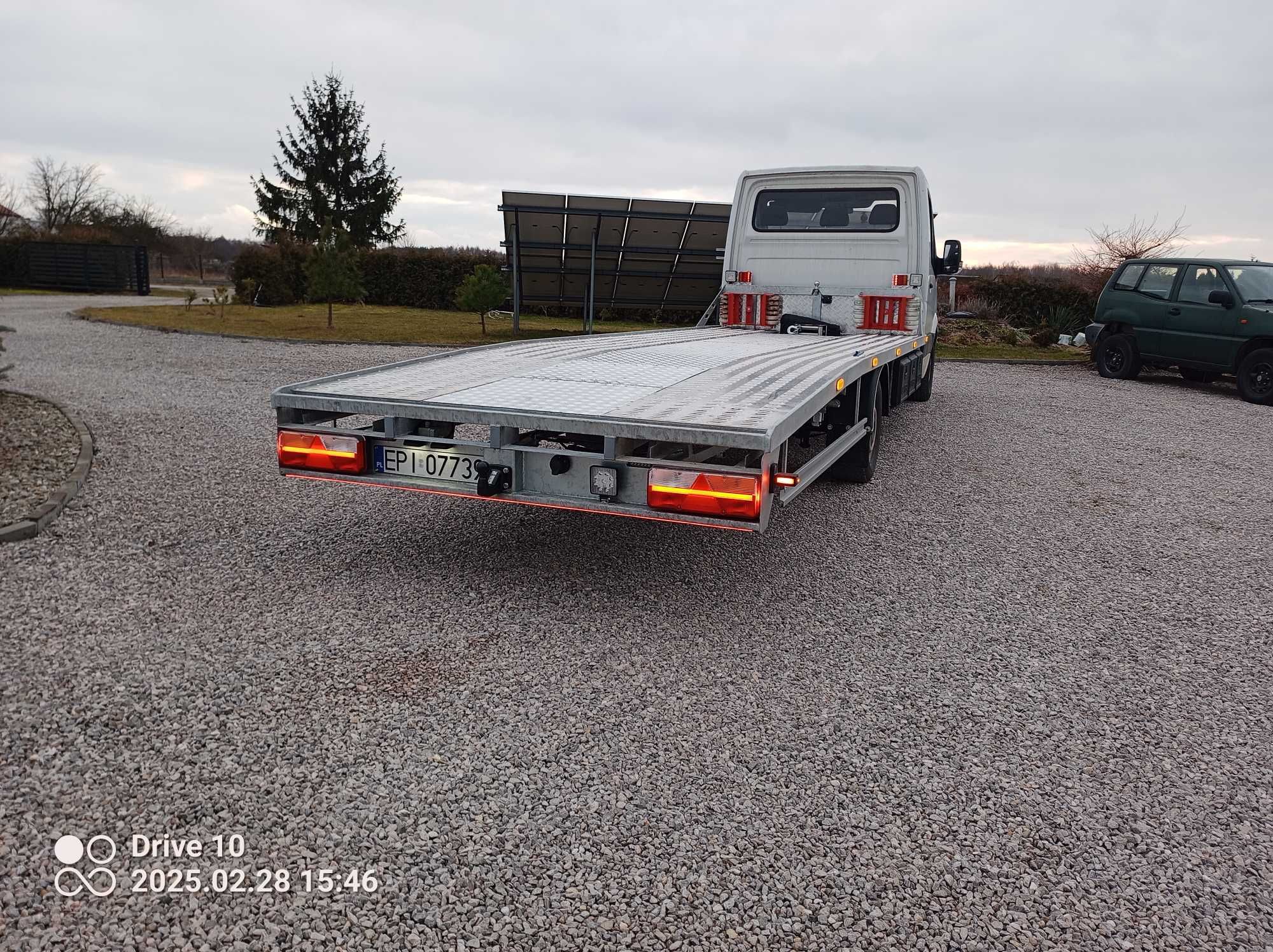 Mercedes Sprinter autolaweta najazd 906