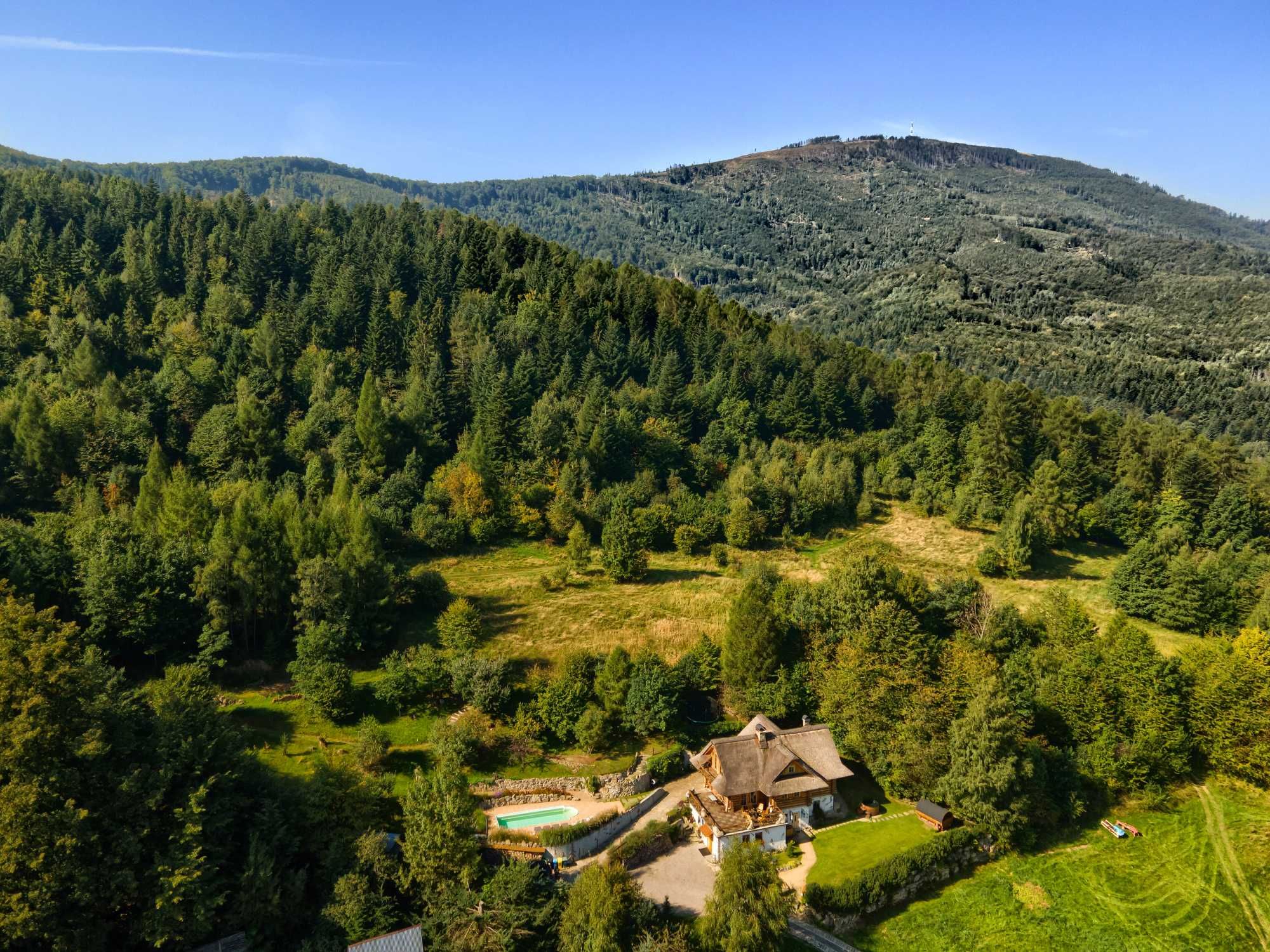 Chata Góralska Lipowa Beskidy Balia Jacuzzi, 3 x SAUNA, SPA