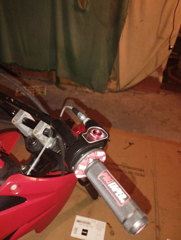 Montagem Pit bike restaurada do 0