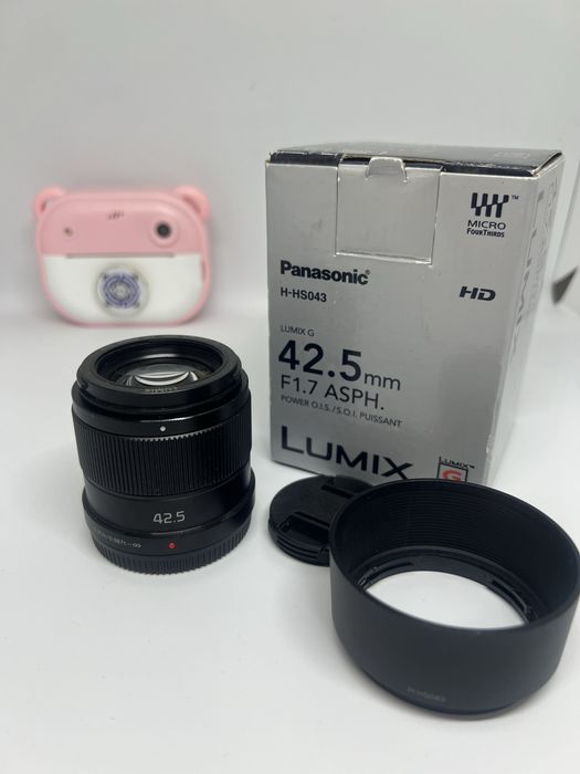 Об’єктив обьектив Panasonic Lumix 42.5 f/1.7	1