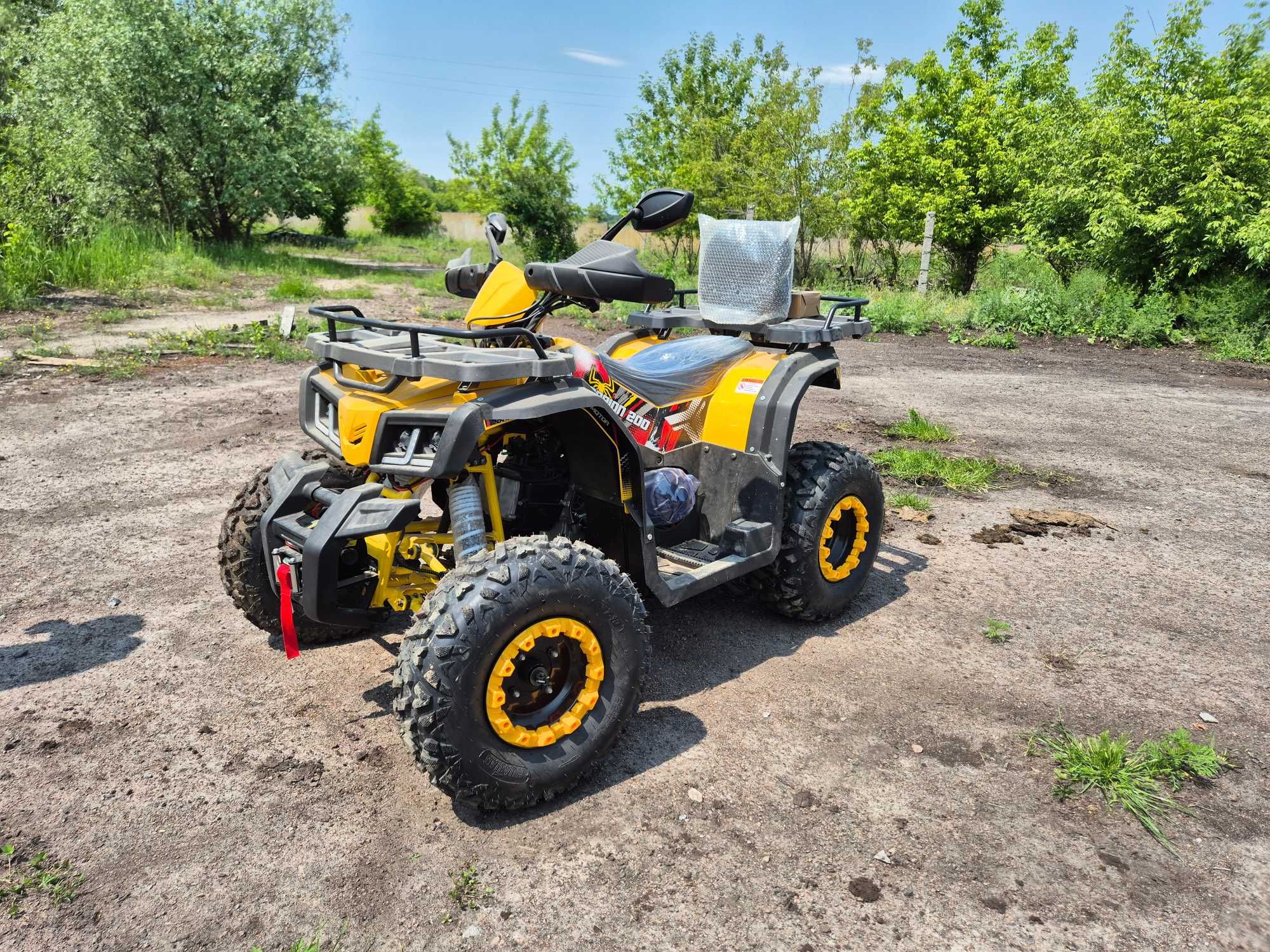 Квадроцикл Comman Scorpion 200cc делаем доставку к дверям