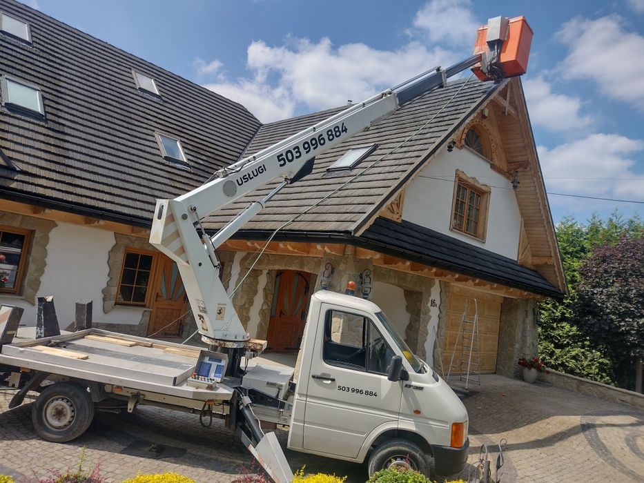 Wynajem podnośnika koszowego zwyżki 22m Warszawa i okolice express