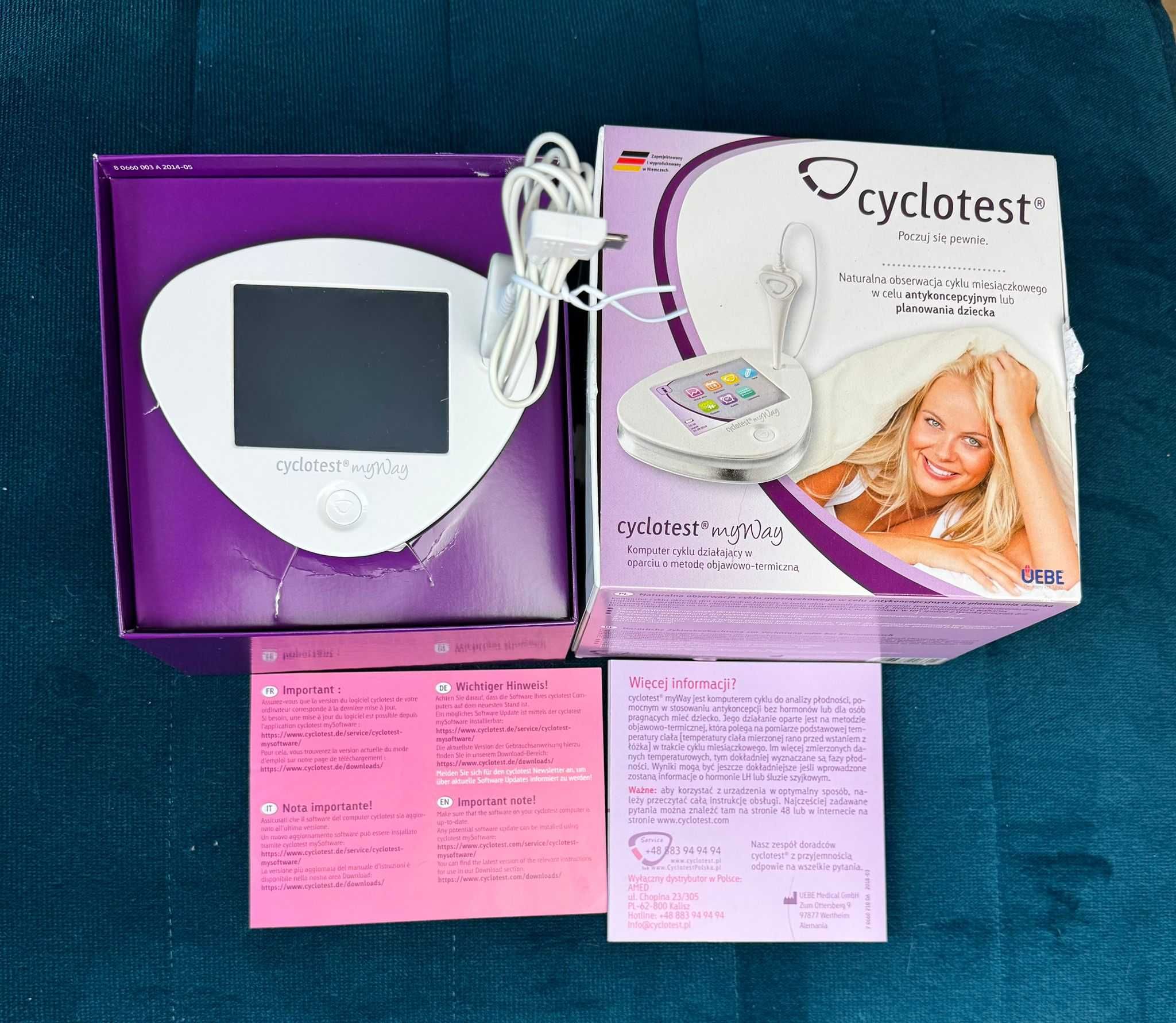 Monitor cyklu Cyclotest MyWay