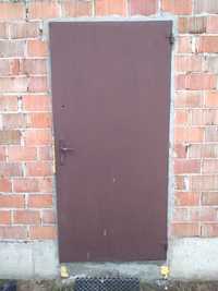 Drzwi stalowe 100 cm na 210 cm