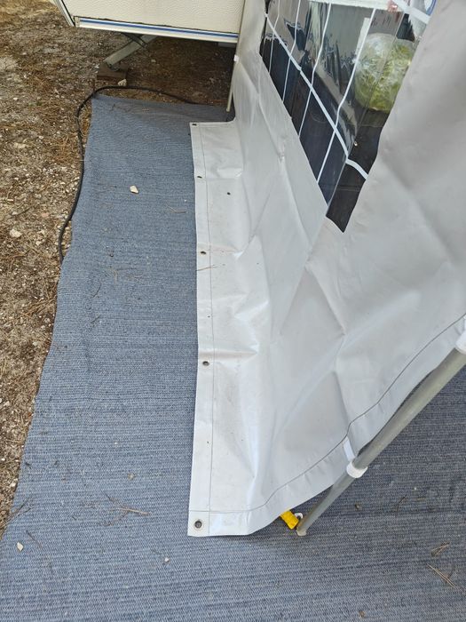 Toldo de saco para caravana