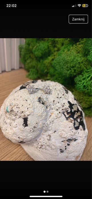 Kolczyk do pępka.piercing