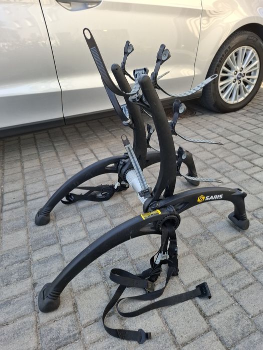 Bagażnik na rowery Saris 3 + Belka do mocowania nietypowych ram Saris