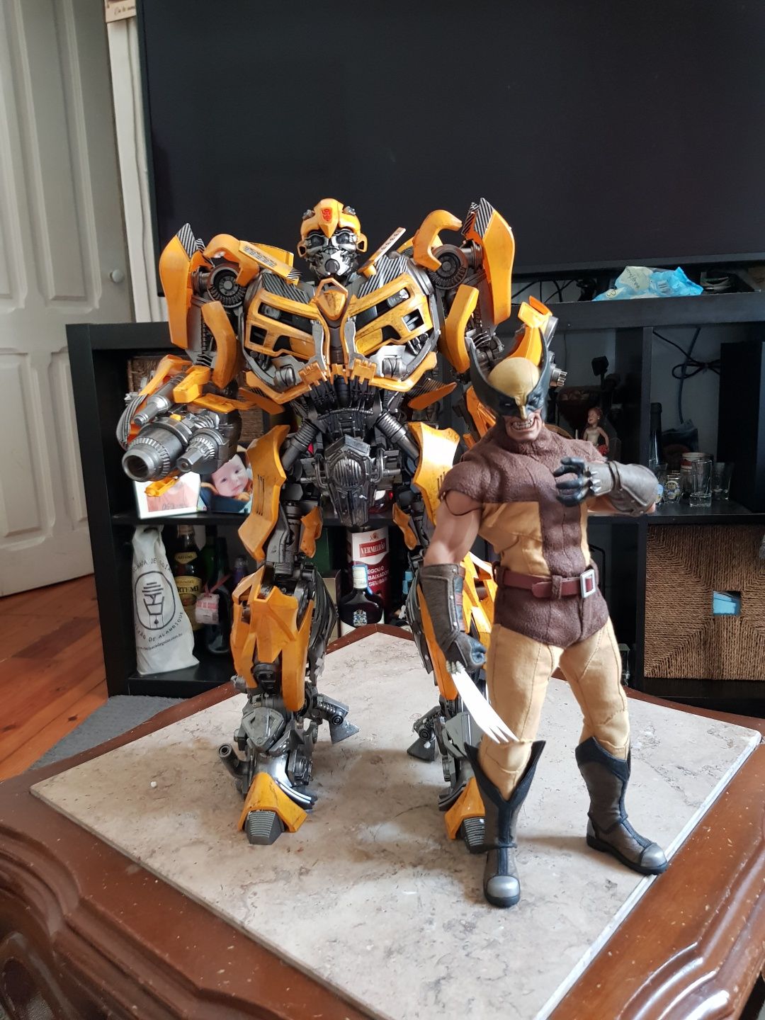 Transformers Bumblebee battle damaged