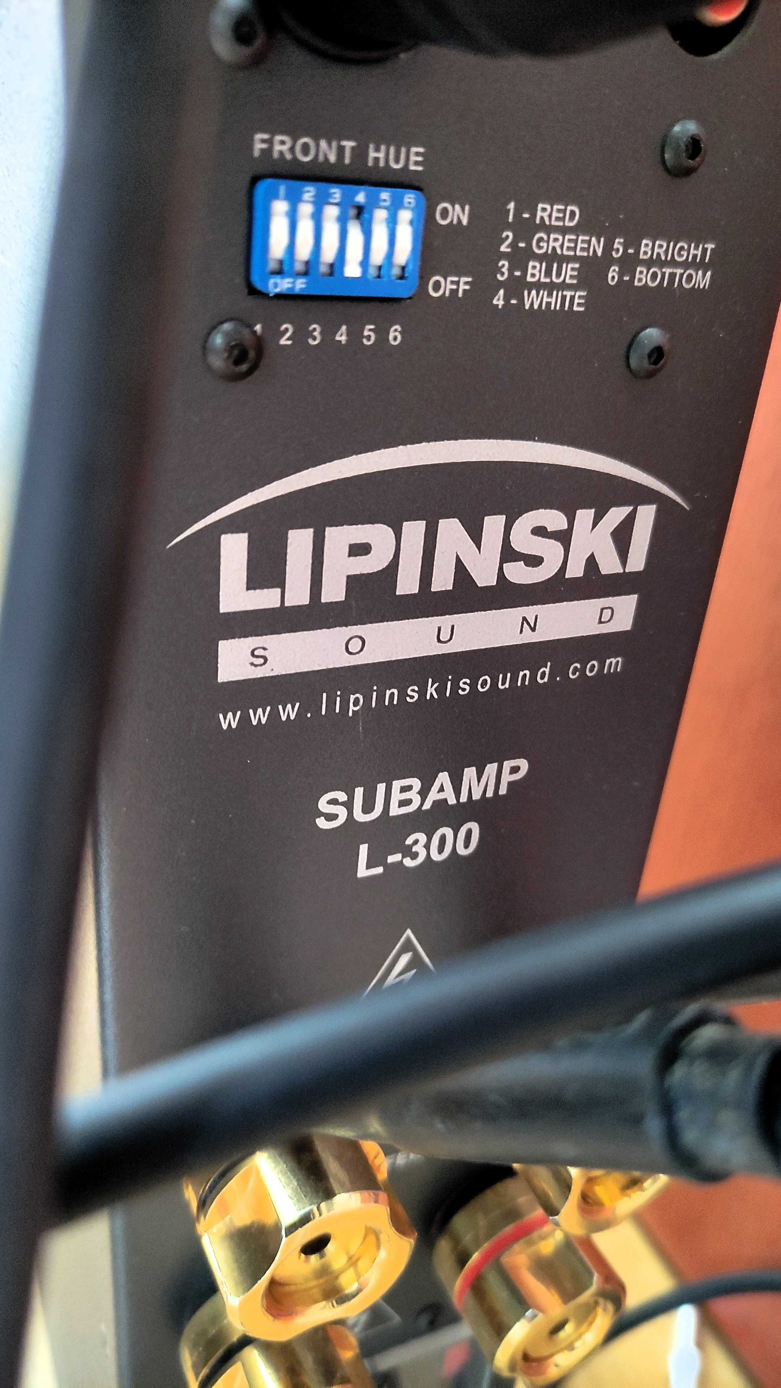 Głośniki Lipinski Sound L707 L150 | wzmacniacz | standy | kable
