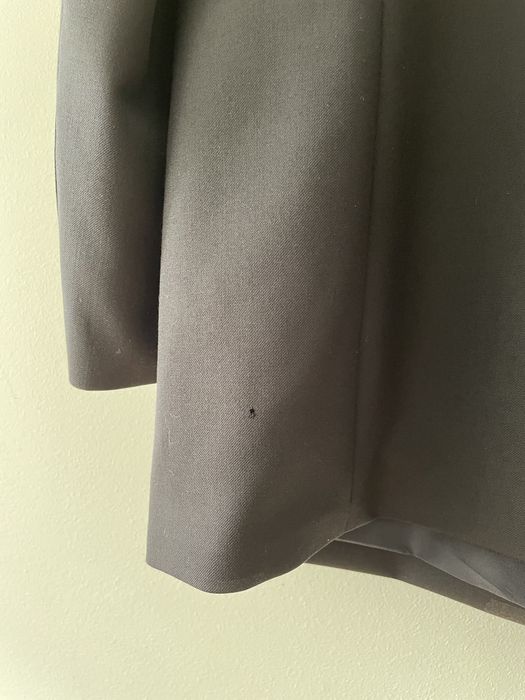 100% Wełniana marynarka dwurzędowa oversize