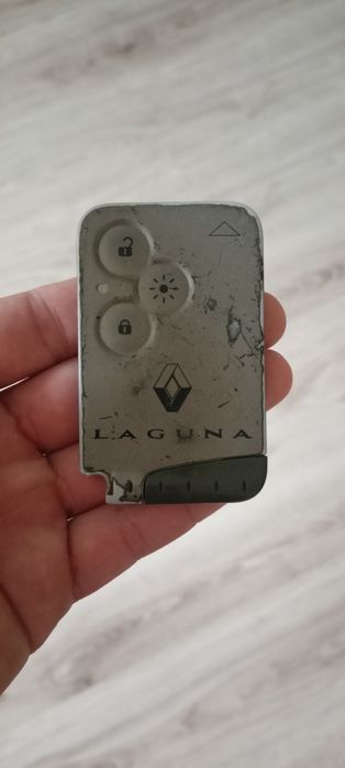 Karta kluczowa do samochodu Renault Laguna