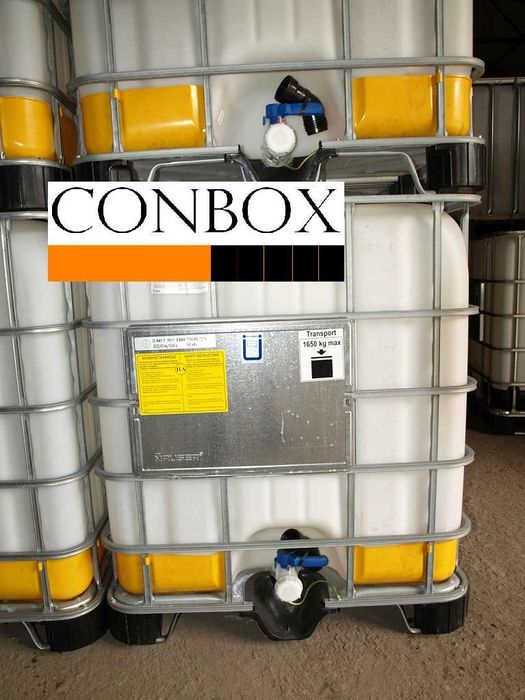 Zbiornik 1000L, mausery, UN/Y EX, NOWE IBC na paliwo alkohol kosmetyki