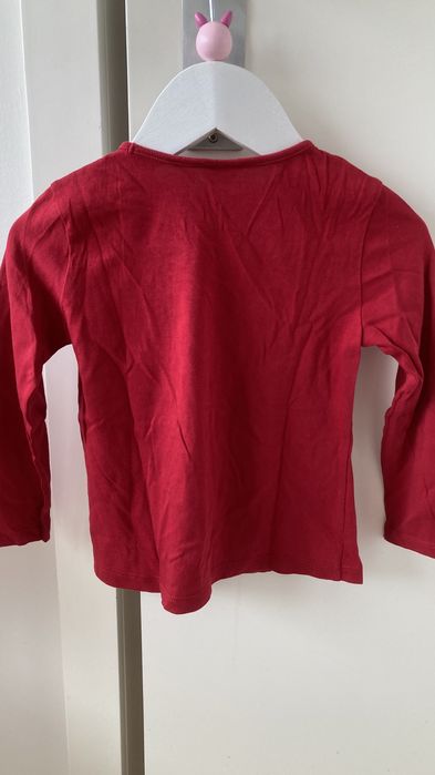 T-shirt Zara Baby vermelha, para menina