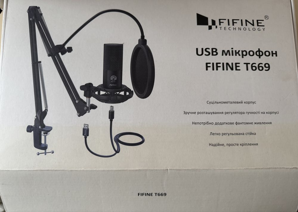 Мікрофон Fifine T669
