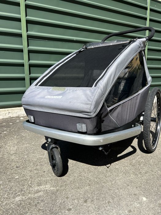 Croozer Kid Keeke 2 (2020) Reboque Bicicleta/Carrinho Criança c NOVO