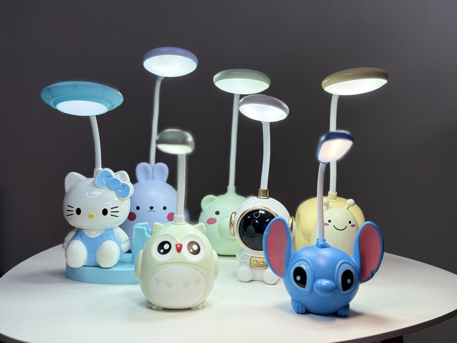 Дитячі настільні акамуляторні лампи