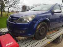 Kompletny Przód Opel Astra H Zderzak Maska Lampa Chłodnice z21B