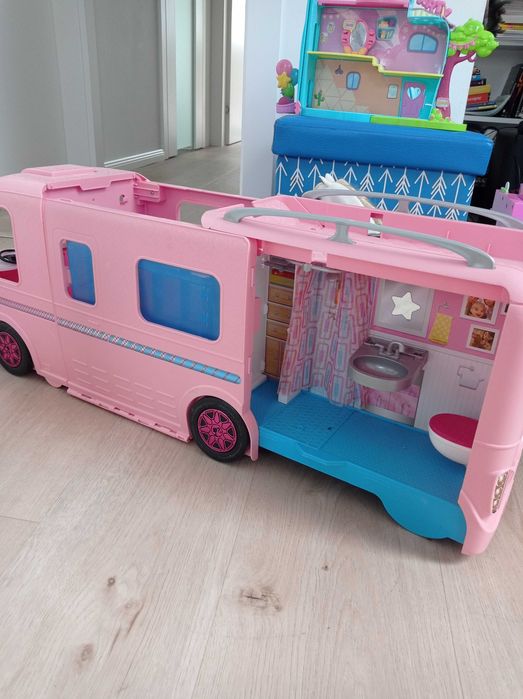 Kamper Barbie różowy