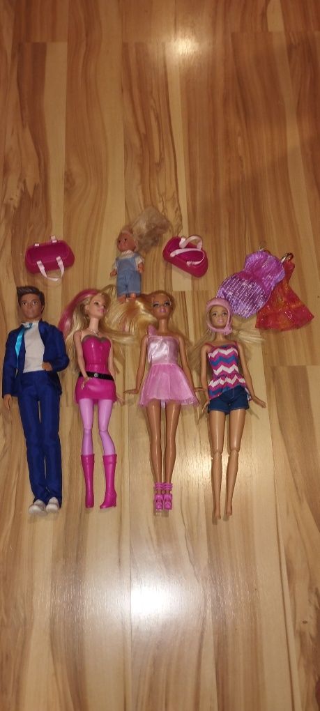 Lalki Barbie plus Ken