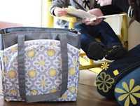 Фирменная сумка для мамы, сумка для коляски JJ Cole США + пеленалка