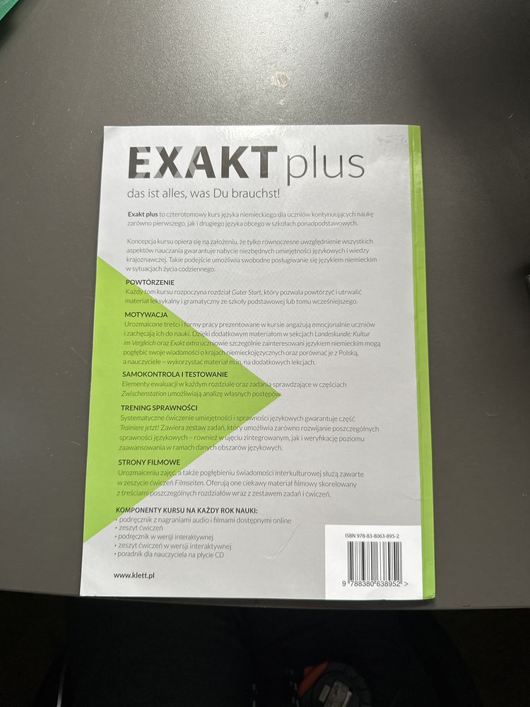 Podręcznik EXAKT plus 1