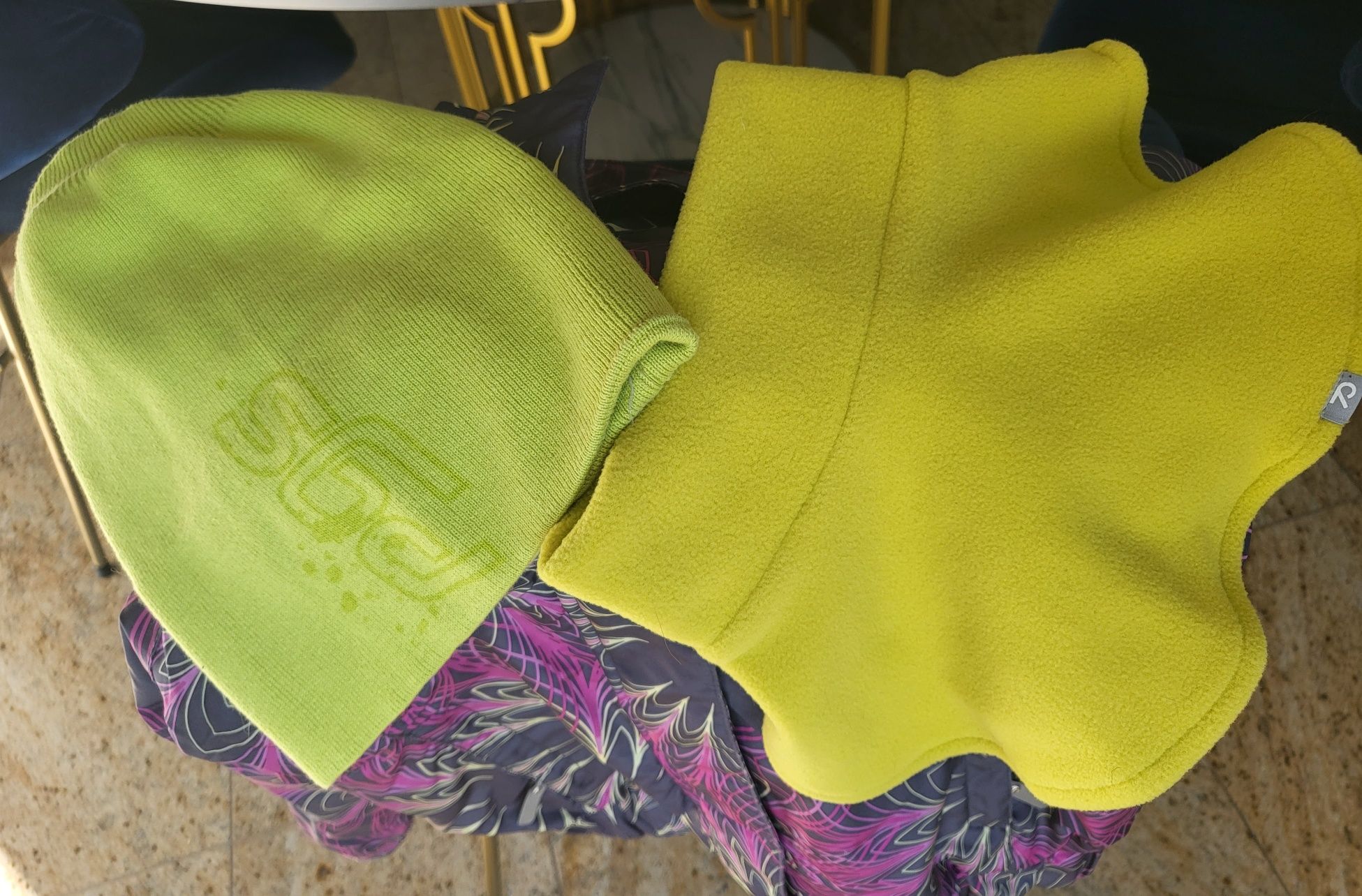 Zestaw REIMA Nowe Czapka roz 52-54 komin szalik dł 46cm kołnierz