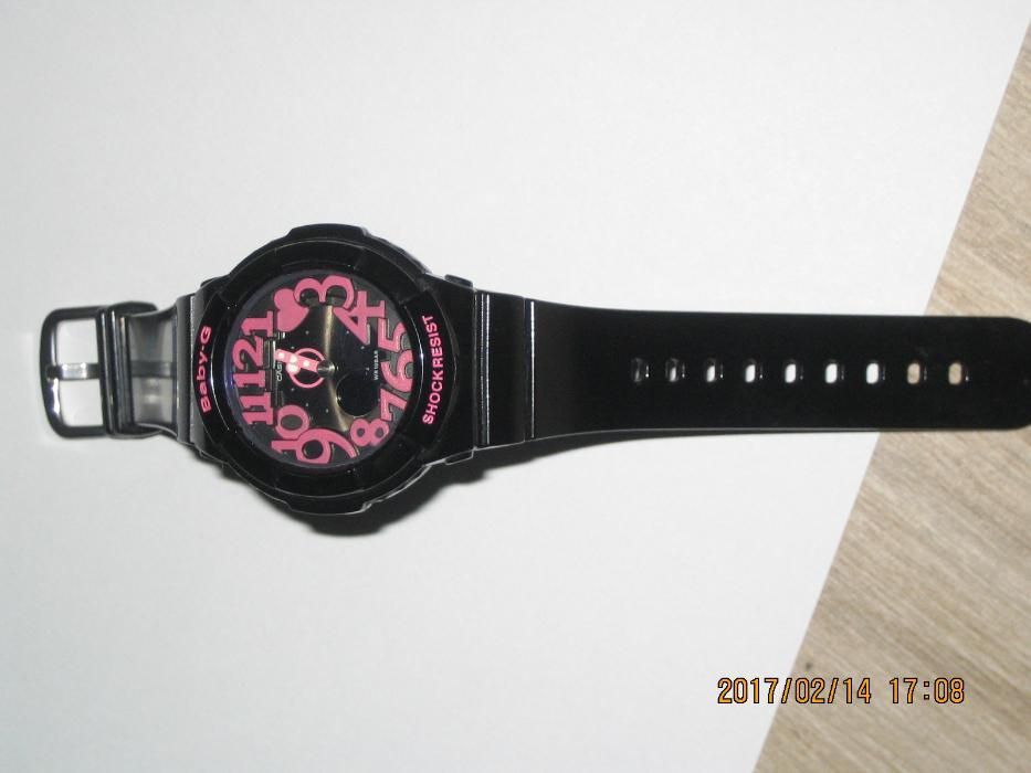 CASIO baby-g watch an analog-digital BGA130-1B NOWY!