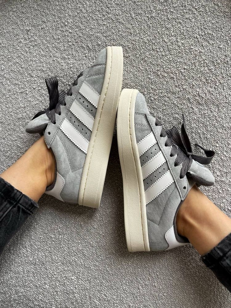 ЖИВІ ФОТО‼️Adidas campus 00s grey адідас кампус сірі