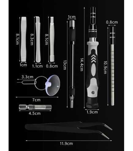 Універсальний набір викруток (отверток) 115 в 1 для ремонту телефонів