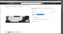 Клавиатура Keychron C1 Wired Hot Swap Gateron Brown RGB USB Black