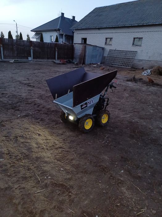Wozidło ogrodowe 4x4 budowlane spalinowe