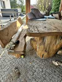 Stół  drewniany ogrodowy