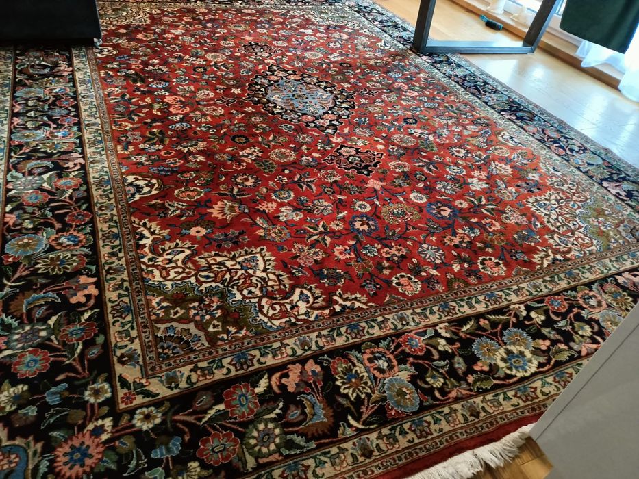 Dywan wełna kaszmir Teheran , ręczna robota  certyfikat promocja