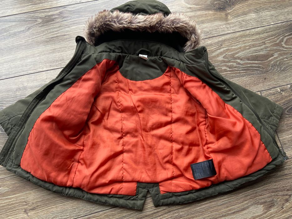 Kurtka H&M 80 + czapka 74/80