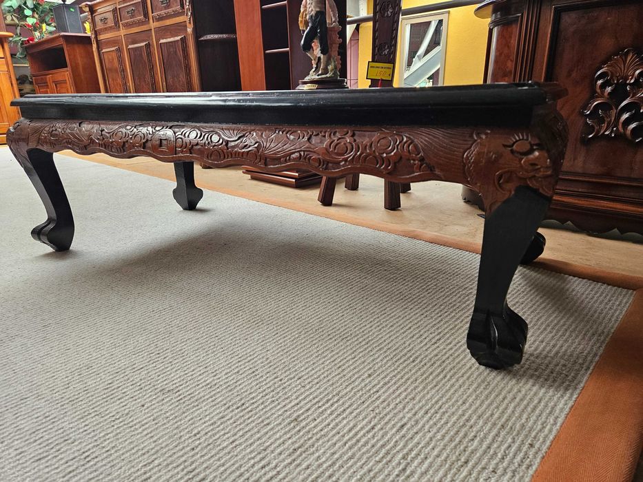 Mesa de centro antiga, Oriental - Bom estado geral