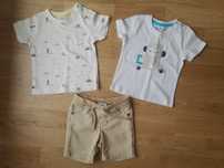 Zestaw t-shirty + szorty, 68 cm, Tape a l' oeil, 5.10.15, nowe