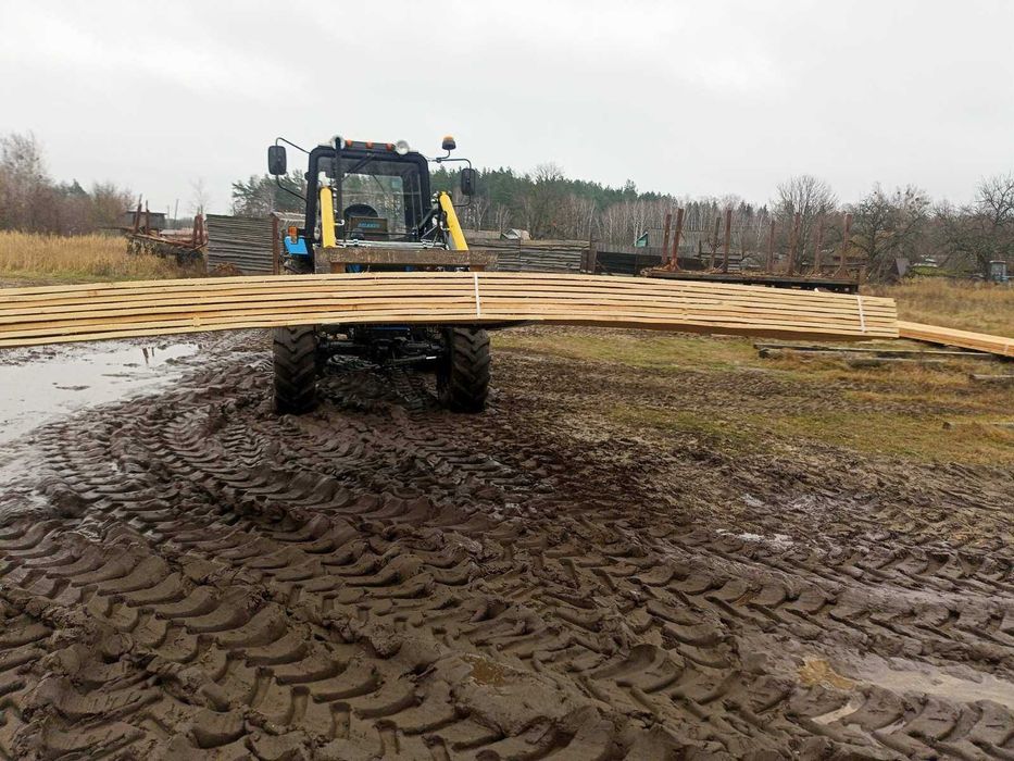 Брус, дошка обрізна (25-40 мм), рейка — оптом з доставкою