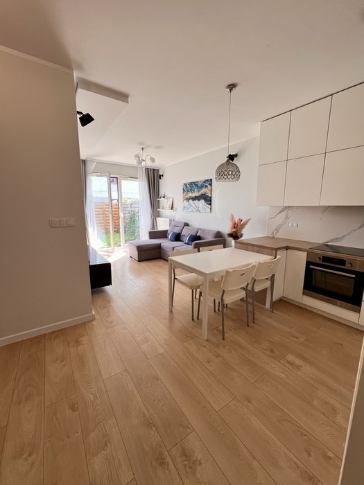 Mieszkanie z ogródkiem na Ursynowie, osiedle Poloneza, ulica Polki