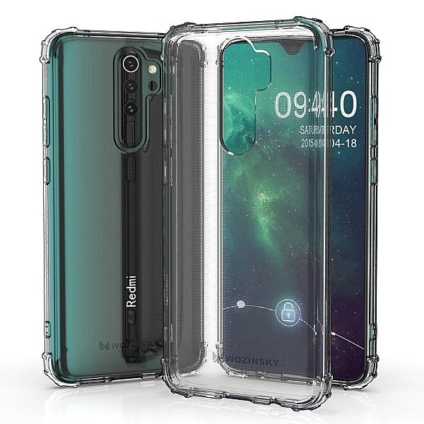 Pancerne etui Anti Shock + szkło ochronne do Xiaomi Redmi 9
