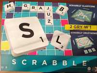 Scrabble Original - wersja odnowiona 2 gry w 1
