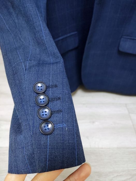 Піджак чоловічий синій 54/56 розмір