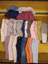 Spódniczki i spodnie rozm. 80 Next, Zara, Coccodrillo, Newbie