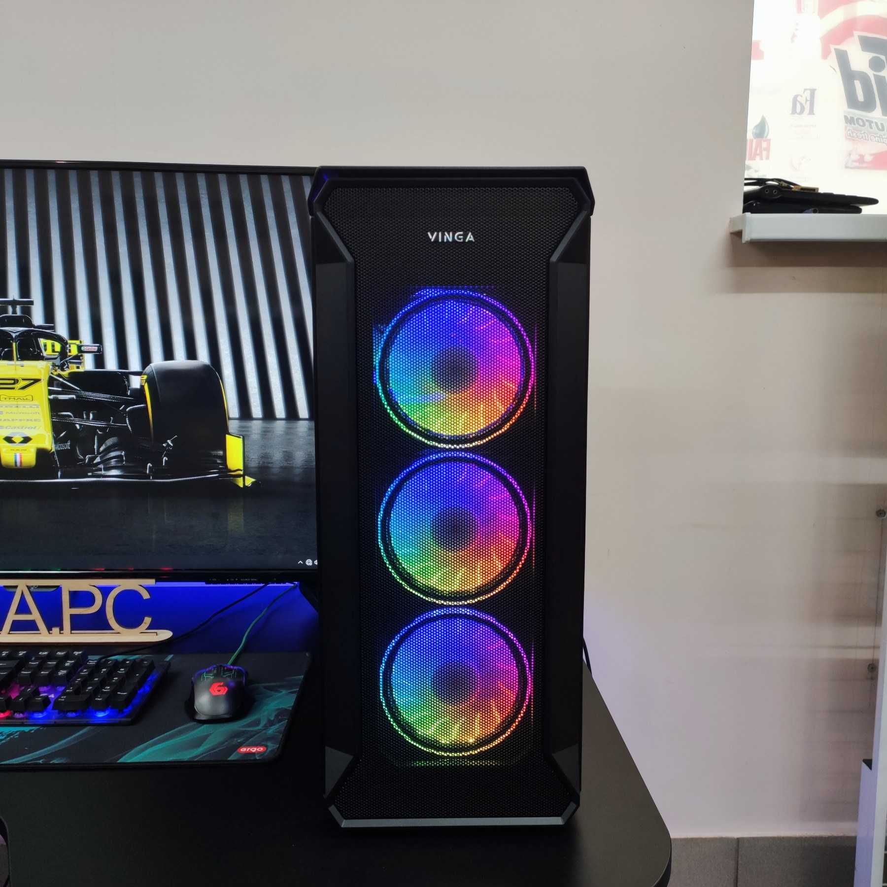 Компютер Новый Ryzen 5 5500, 32GB DDR4, RX 5700 XT 8GB, SSD 512GB m2