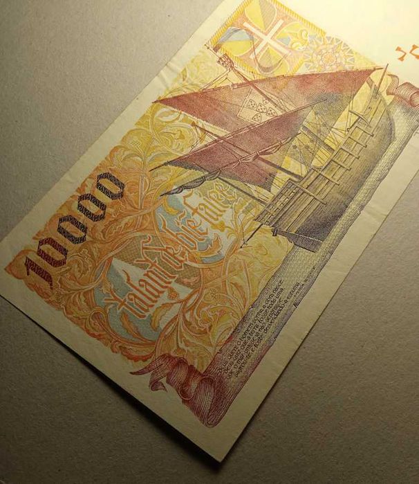 Nota 10 mil escudos 1996 Infante D. Henrique - Envio Gratis