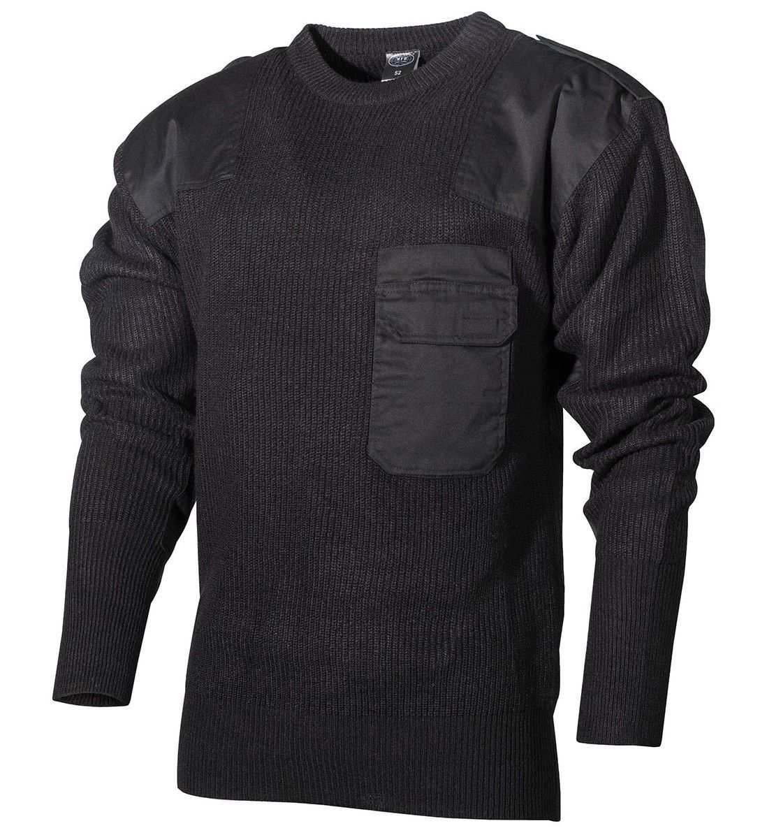 sweter bw wojskowy czarny długi 62