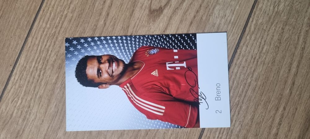 Breno- oryginalny autograf nadruk