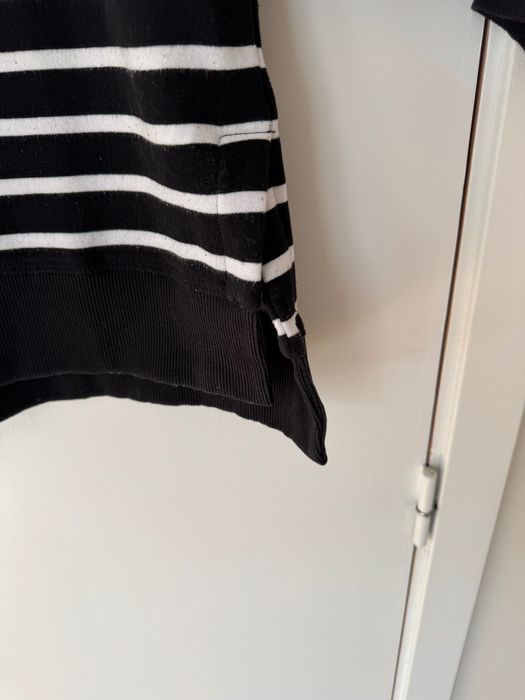 Sweatshirt oversize às riscas