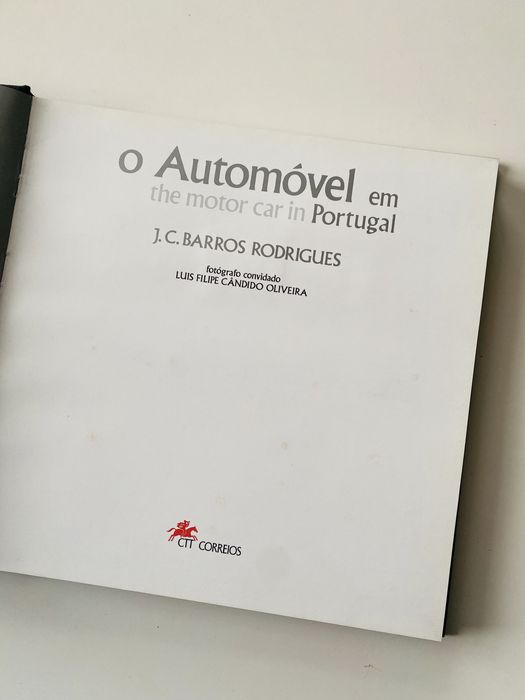 Selos CTT Portugal Livro O Automóvel em Portugal