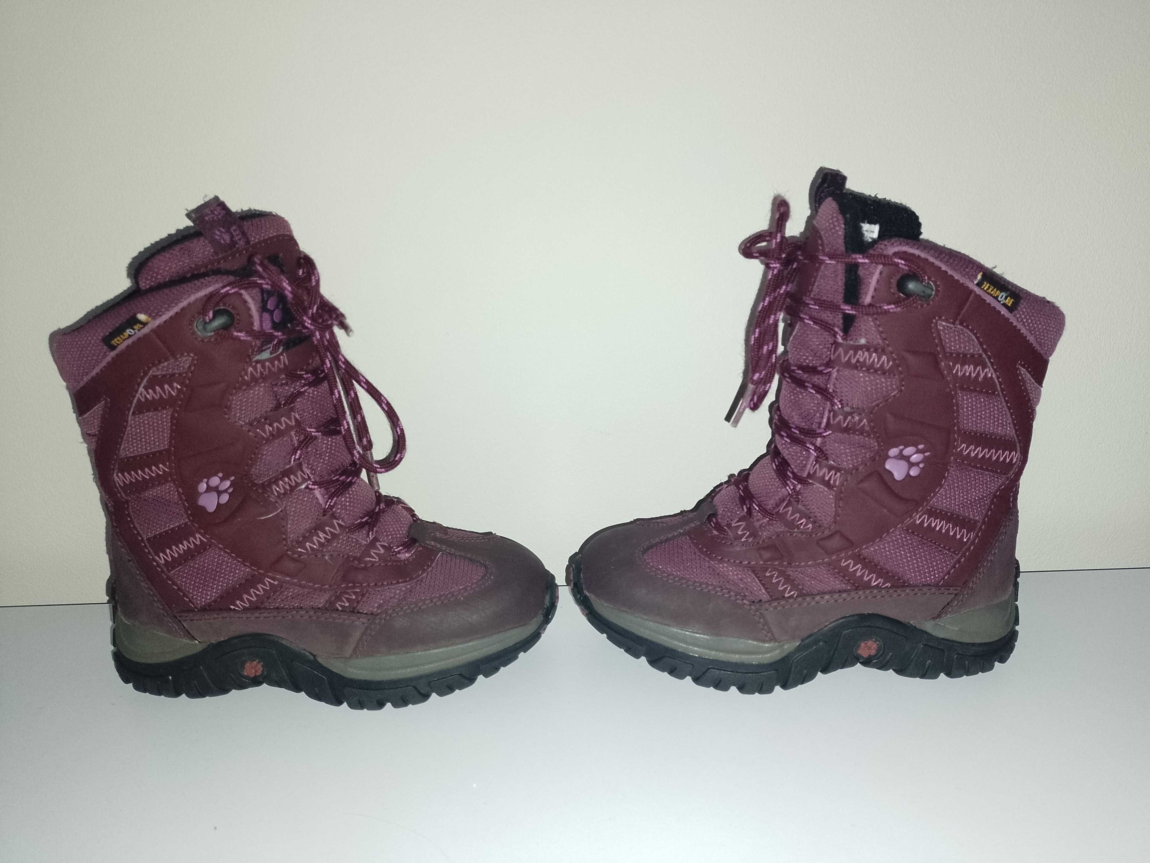 Buty zimowe dziecięce Jack Wolfskin rozmiar 28